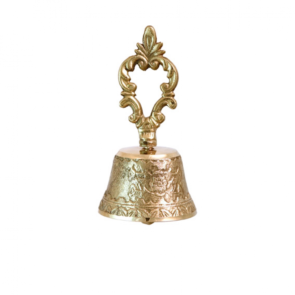 Tischglocke aus Messing  4180-O-G