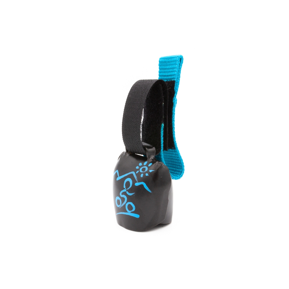 swisstrailbell® Black "Biker blau"