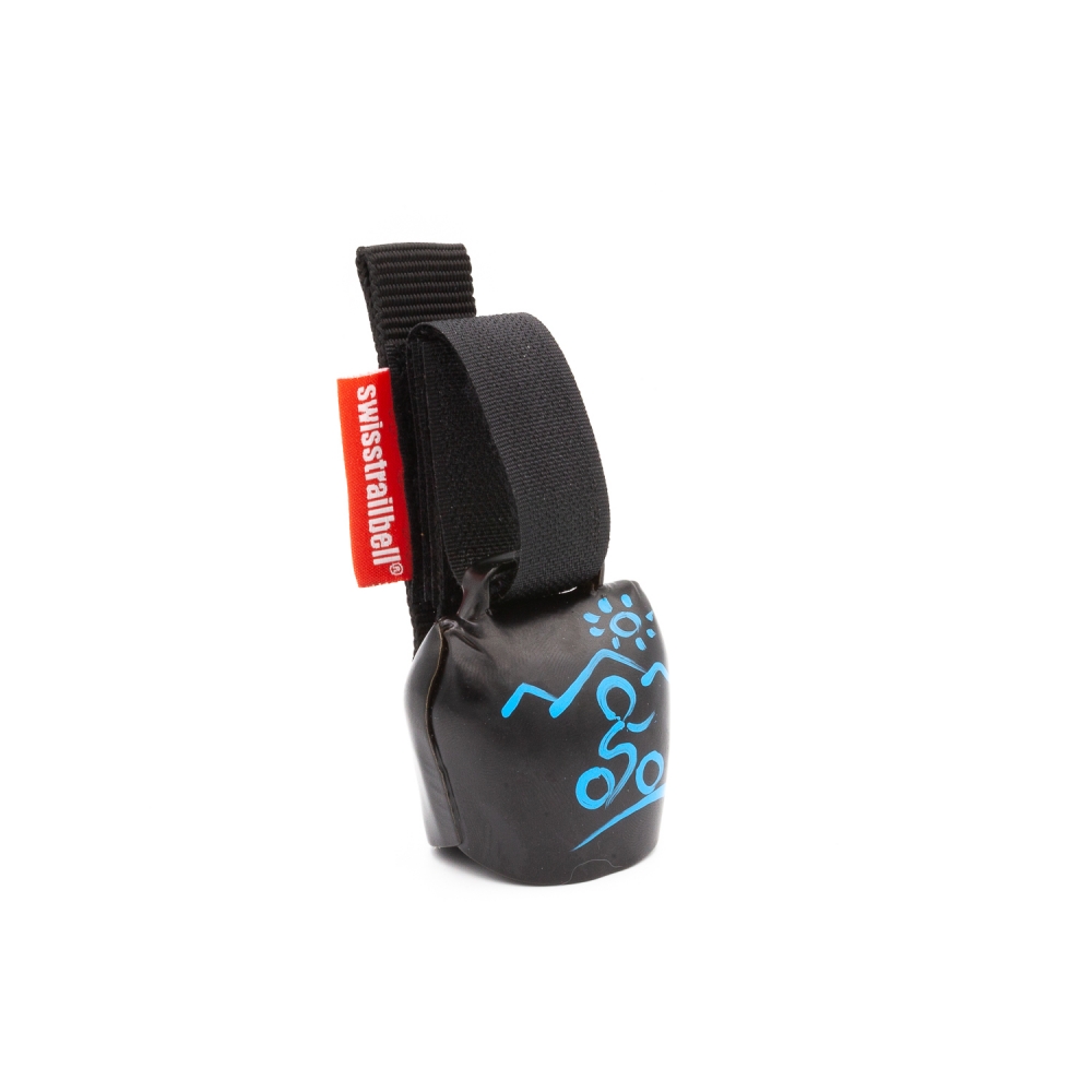 swisstrailbell® Black "Biker blau"