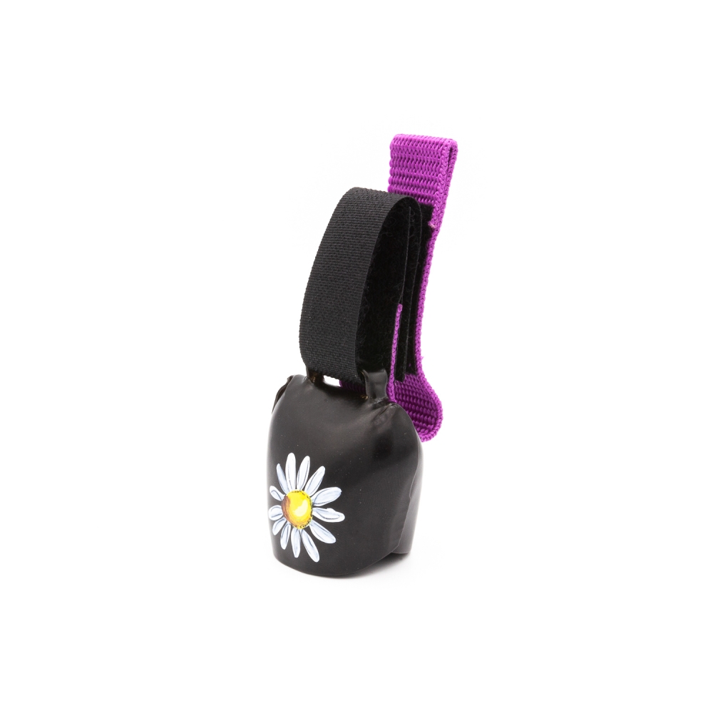 swisstrailbell® Black "Blume" lilanes Band