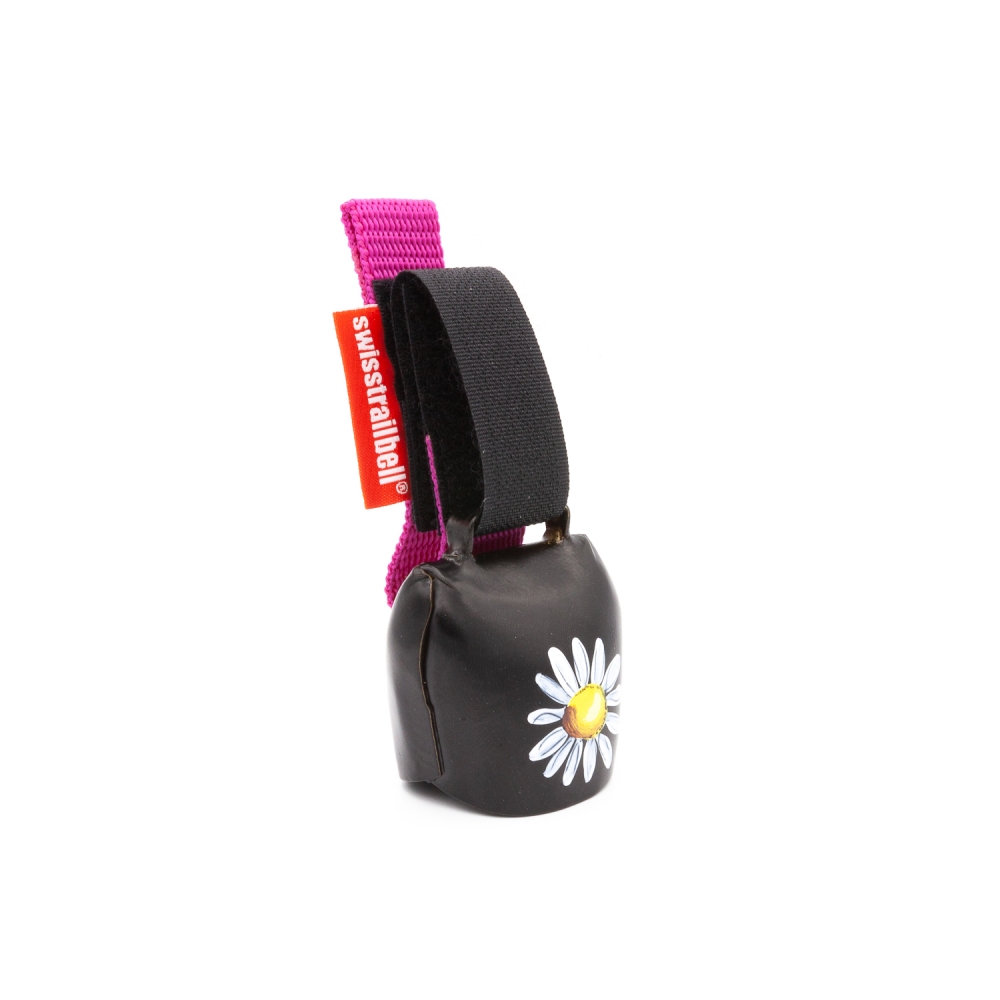 swisstrailbell® Black "Blume" magenta Band