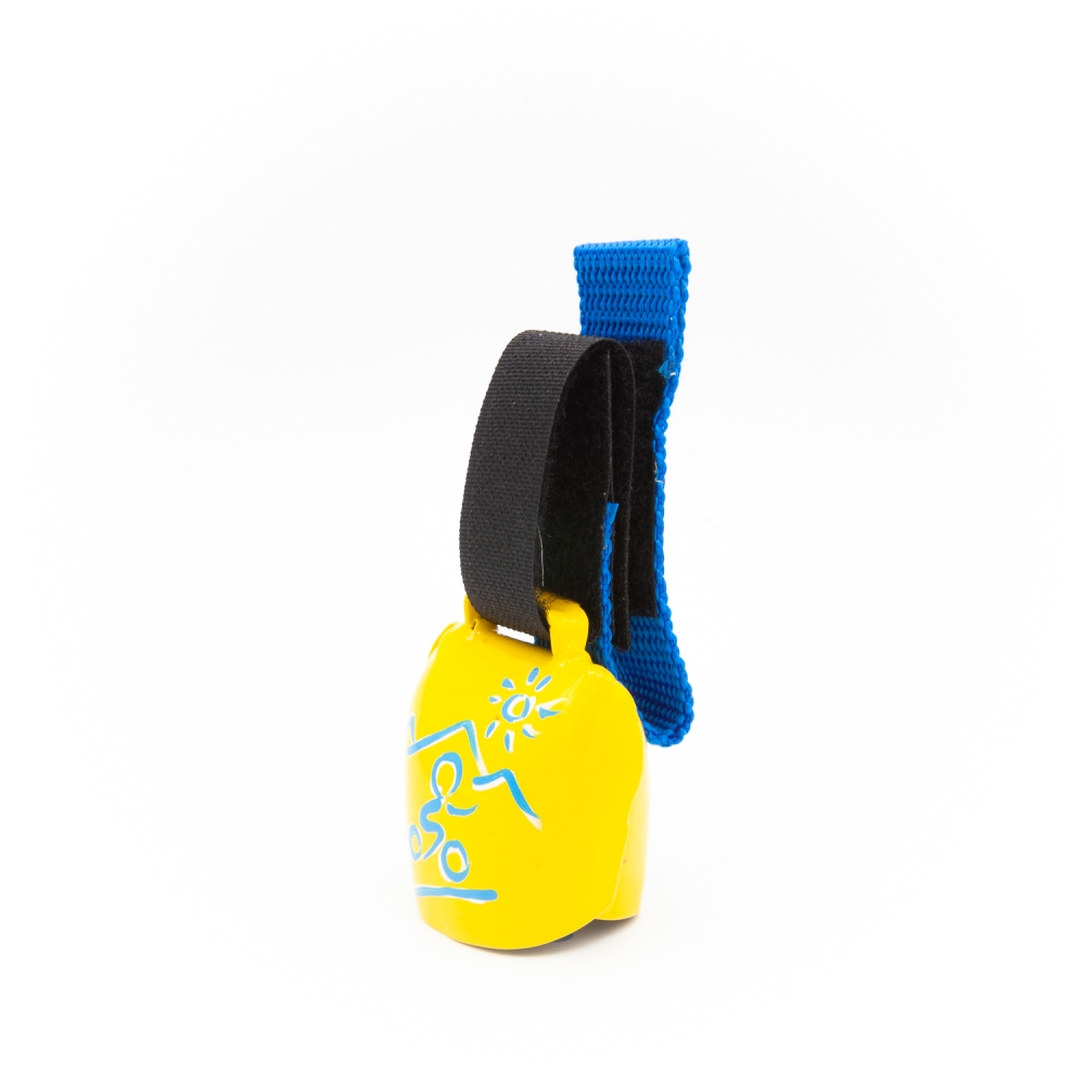 swisstrailbell® yellow " blue biker"