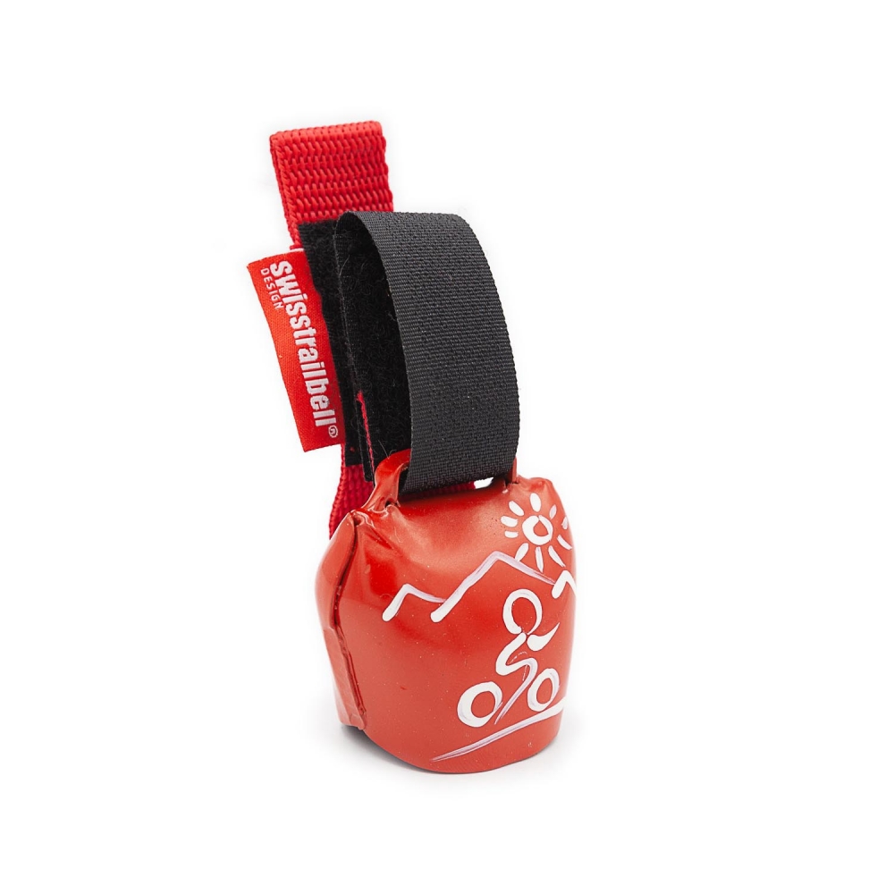 swisstrailbell® Red "Biker weiss" / red