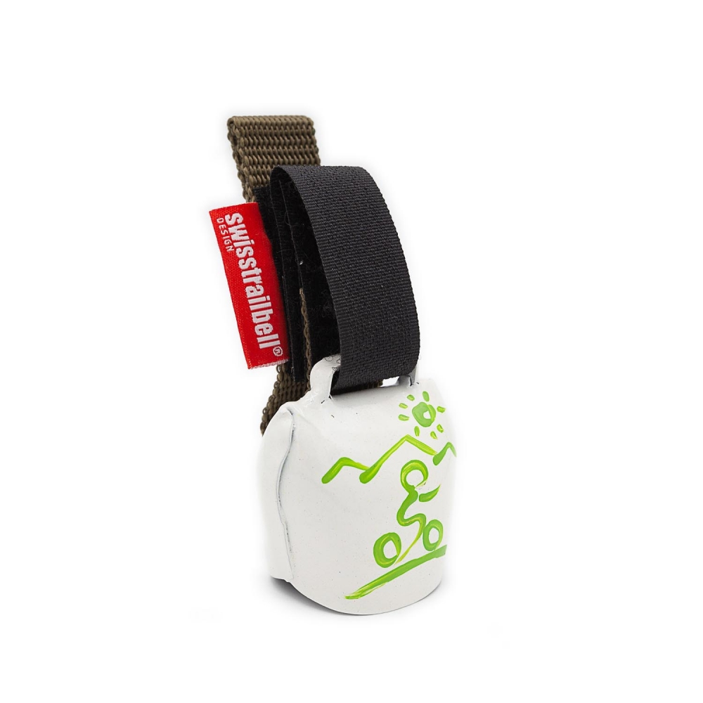 swisstrailbell® White "Biker grün" / olive green