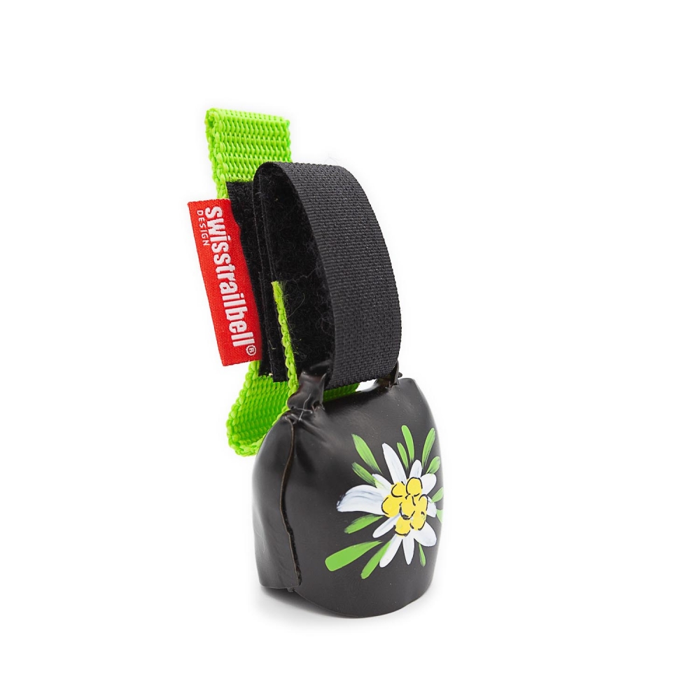 swisstrailbell® Black "Edelweiß" / green