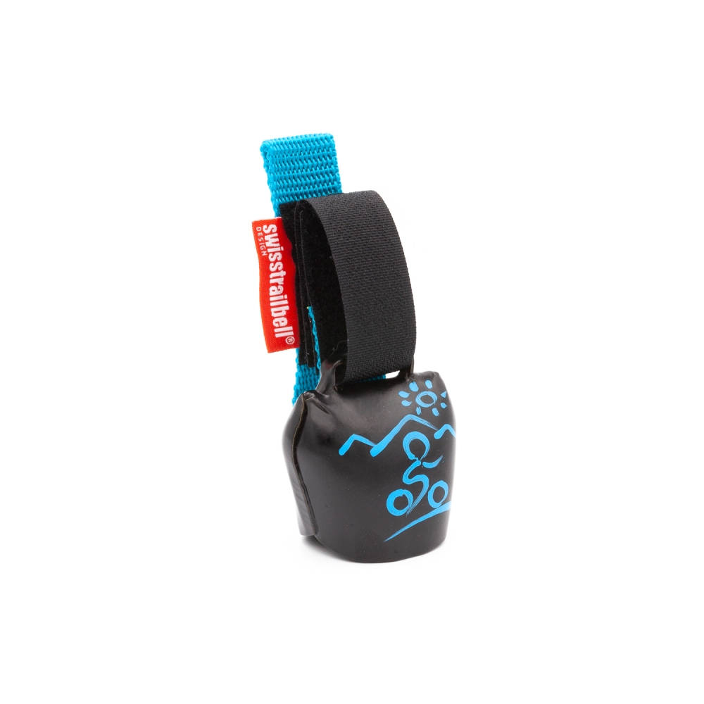 swisstrailbell® Black "Biker blau"
