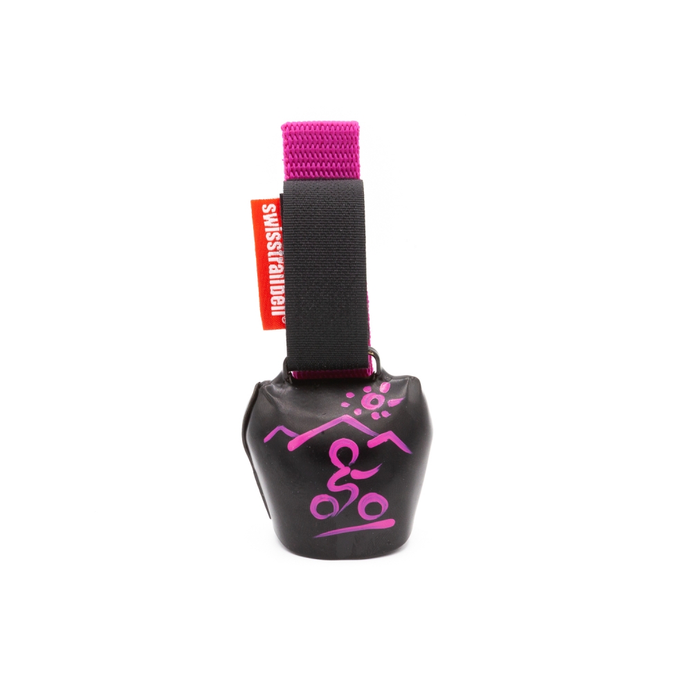 swisstrailbell® black "biker purple"