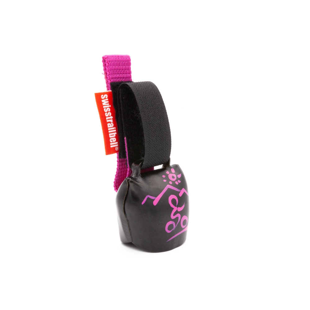swisstrailbell® black "biker purple"