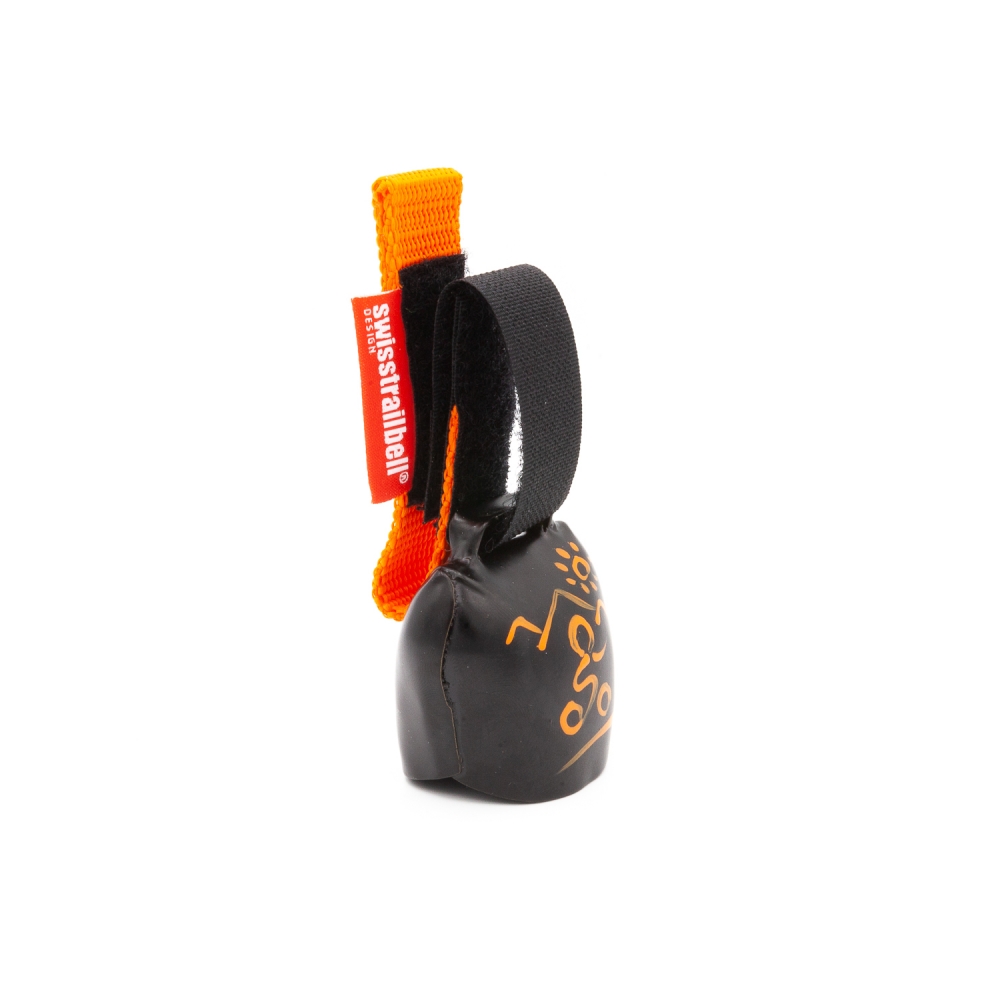 swisstrailbell® Black "Biker orange"