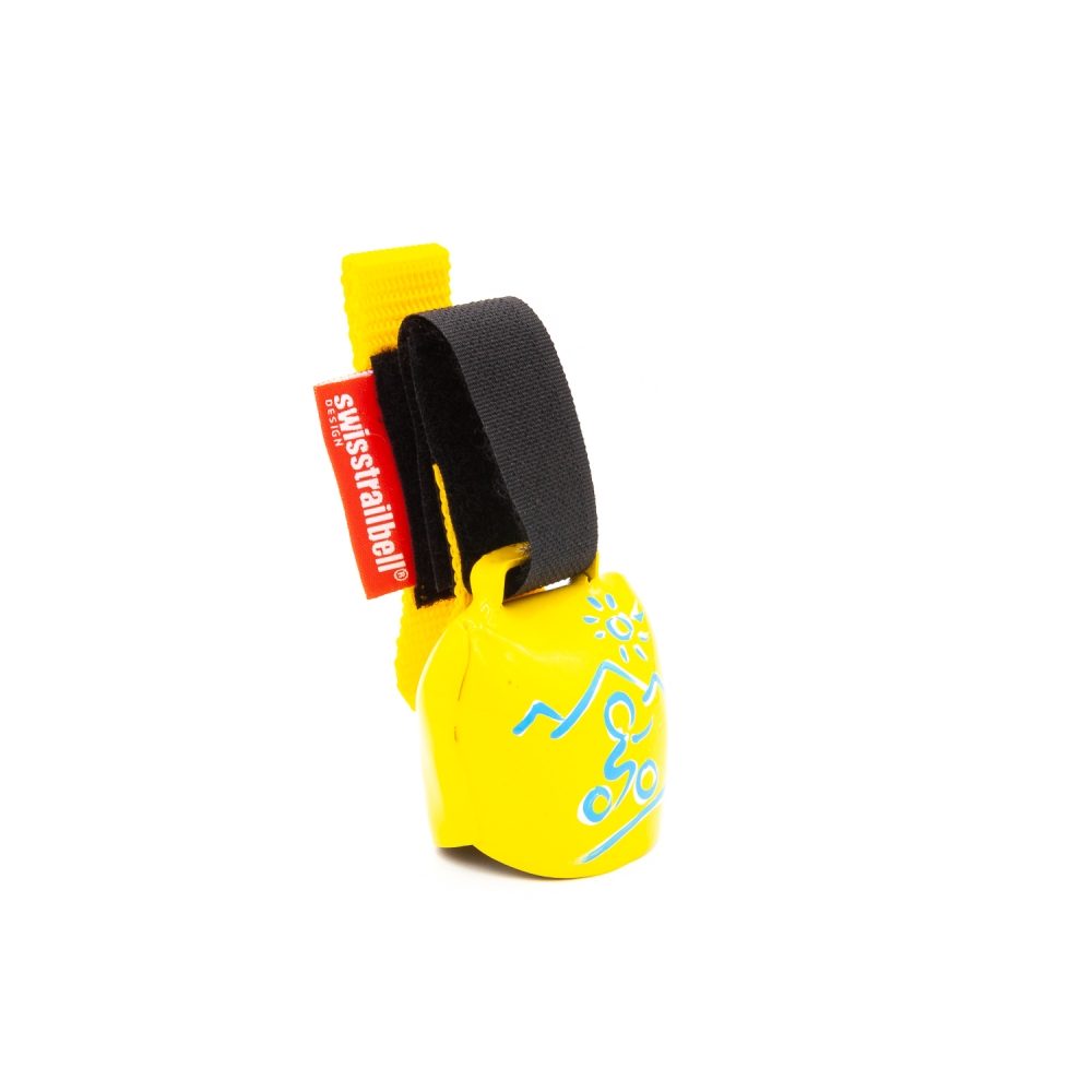 swisstrailbell® yellow " blue biker"