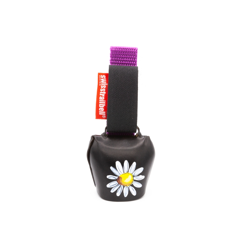 swisstrailbell® Black "Blume" lilanes Band
