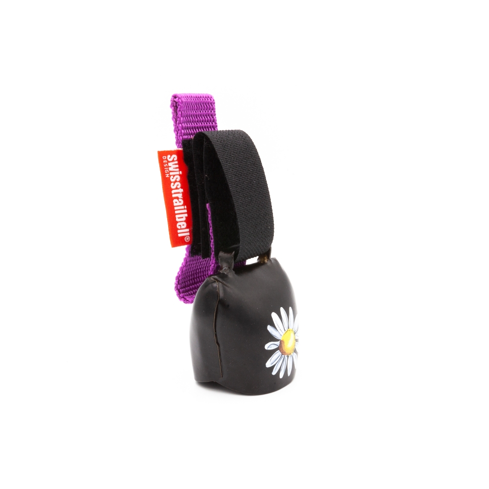 swisstrailbell® Black "Blume" lilanes Band