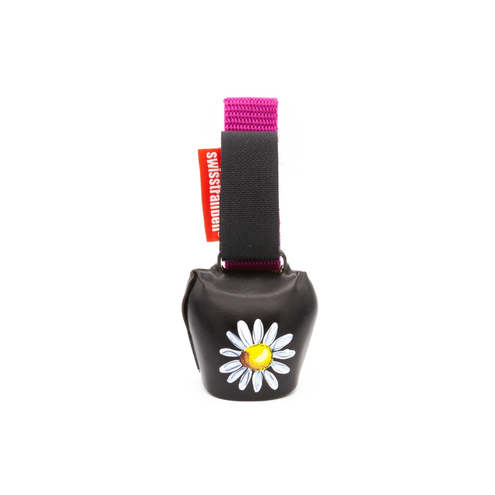 swisstrailbell® Black "Blume" magenta Band