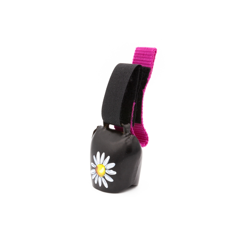 swisstrailbell® Black "Blume" magenta Band