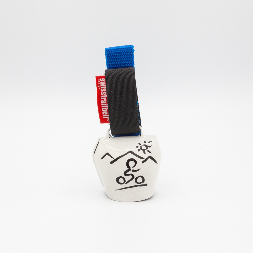 swisstrailbell® White "Biker schwarz"
