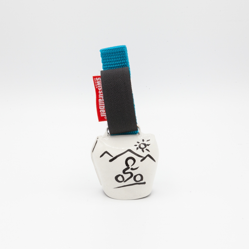 swisstrailbell® White "Biker schwarz"