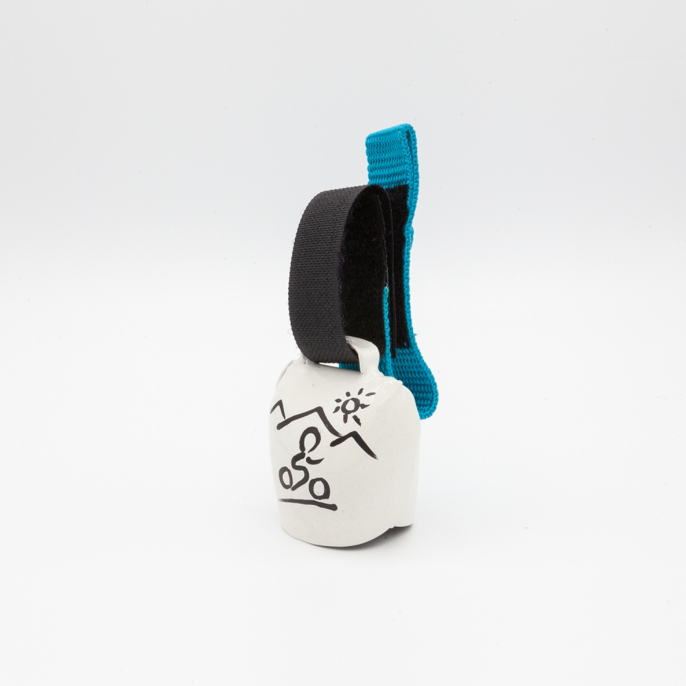 swisstrailbell® White "Biker schwarz"