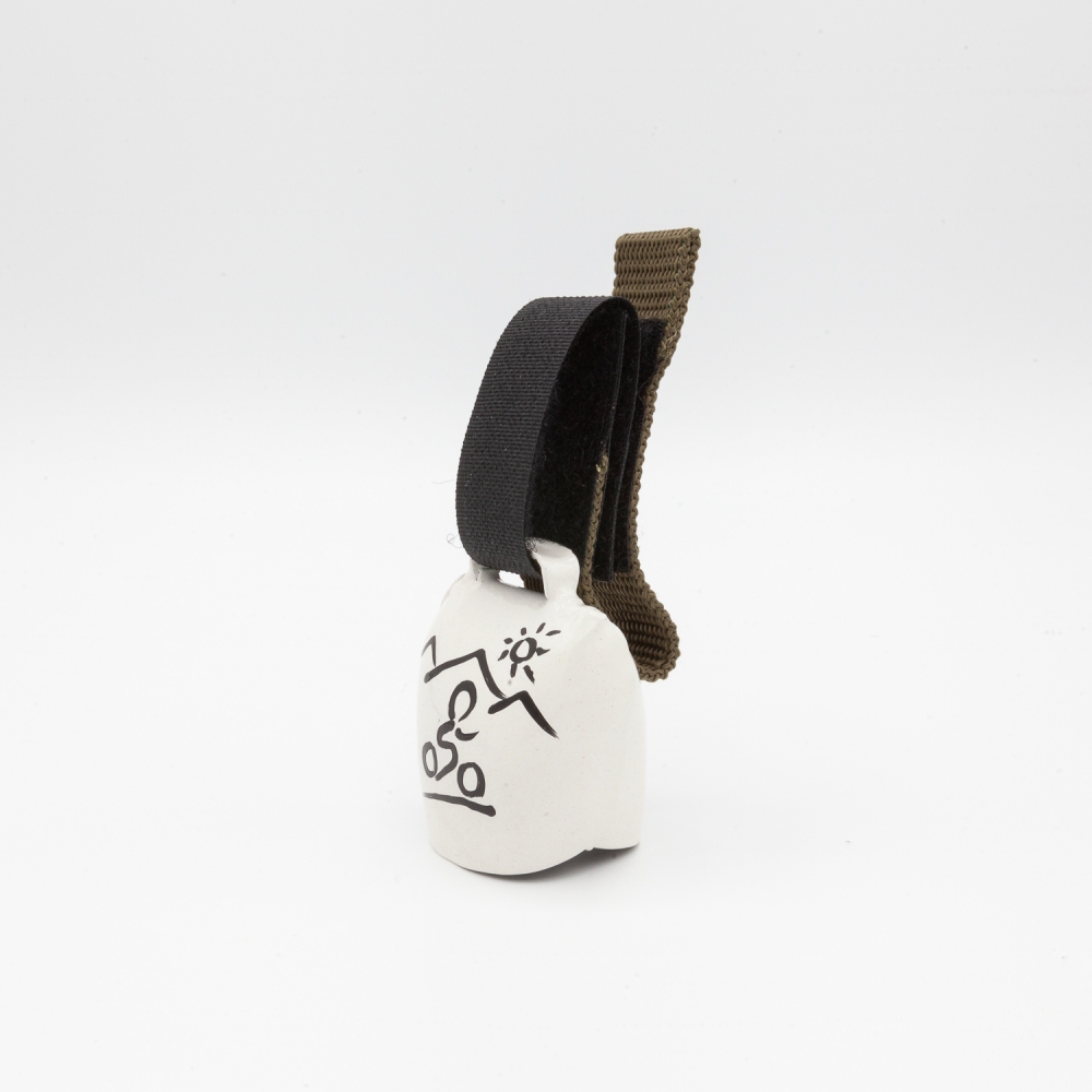 swisstrailbell® White "Biker schwarz"