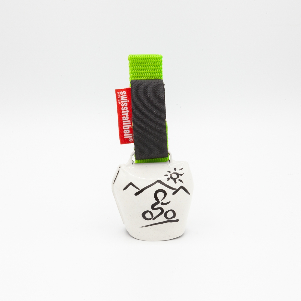 swisstrailbell® White "Biker schwarz"