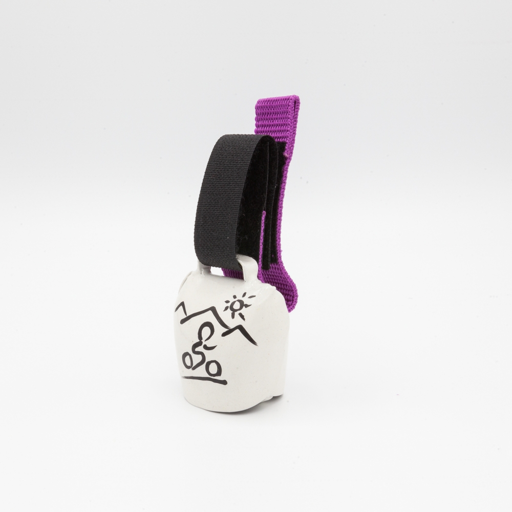 swisstrailbell® White "Biker schwarz"