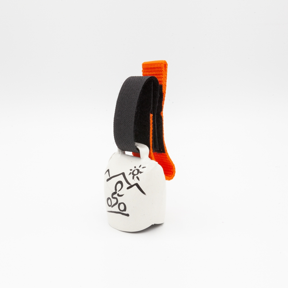 swisstrailbell® White "Biker schwarz"