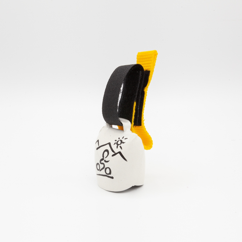 swisstrailbell® White "Biker schwarz"