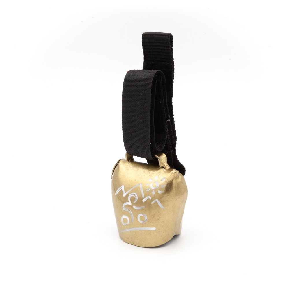 swisstrailbell® golden "white biker"