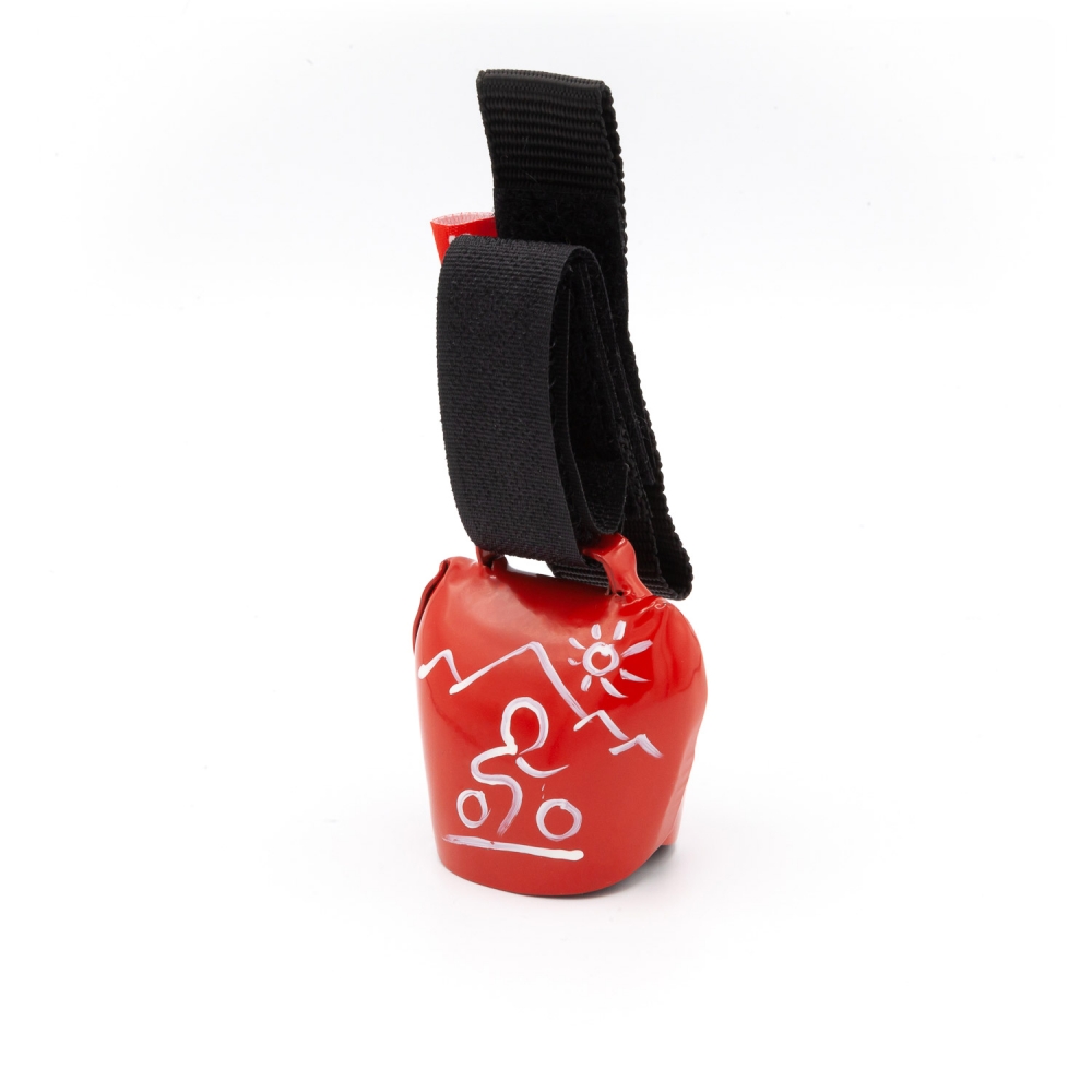 swisstrailbell® red "white biker"